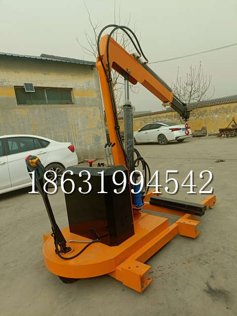 大兴区自卸车厢随车吊 自制轮式四不像起重机 四驱平板吊 5吨 贵盛